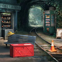 Free online html5 games - FEG Mystery Railway Tunnel Escape game 