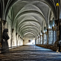 Free online html5 games - Old Monastery Escape game 