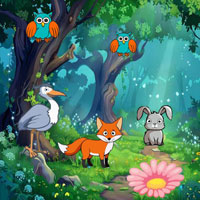 Free online html5 escape games - Animals Attend Jungle Meetup