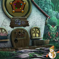 Free online html5 games - Avm Snowman Forest Escape game 