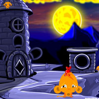 Free online html5 escape games -  Monkey Go Happy Stage 196