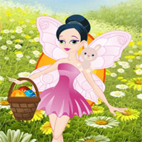 Free online html5 games - WowEscape Save The Easter Fairy game 