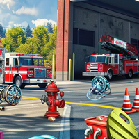Free online html5 games - Firefighter Hero game 