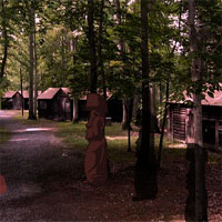 Free online html5 games - New Year Party Camp Escape game 
