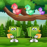 Free online html5 games - G2M Furry Tree Hole Escape game 