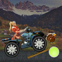 Free online html5 games - Thanksgiving Turkey Ride game 