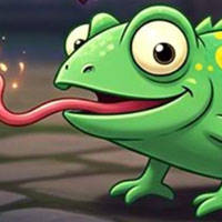 Free online html5 escape games - Colorful Chameleon Rescue