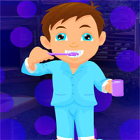Free online html5 games - G4K Tooth Brushing Boy Escape  game 