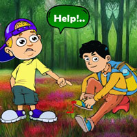 Free online html5 escape games - First Aid The Wounded Boy