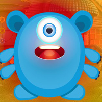 Free online html5 games - G4K Frighten Creature Escape game 