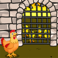 Free online html5 games - Games2Jolly Hen and Chicks Escape game 
