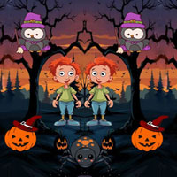 Free online html5 escape games - Wow Save Twins From Scary Jungle