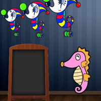 Free online html5 games - 8b Find Naughty Sea Horse game 