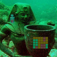 Free online html5 games - Underwater Empire Treasure Escape game 