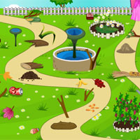 Free online html5 games - Princess Home Garden Cleaning game 