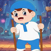 Free online html5 escape games - Playful Stilt Man Escape