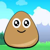 Free online html5 games - Pou Stick Adventure AtoZOnlineGames game 