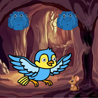 Free online html5 games -  Wow Naive Bird Escape From Cave game 