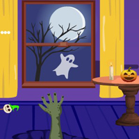 Free online html5 games - G4E Purple Halloween Room Escape game - Games2rule 