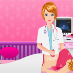 Free online html5 games - Three Kids Cesarian Birth game 