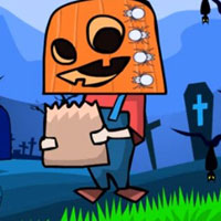 Free online html5 games - G2M Halloween Village Escape 2 game 