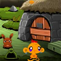Free online html5 games - MonkeyHappy Monkey Go Happy Stage 161 game 