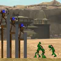 Free online html5 games - Goblin Defender game 