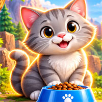 Free online html5 escape games - Feed the Cat and Make It Happy