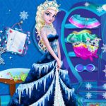 Free online html5 games - Elsa Closet Cleaning game 