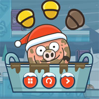 Free online html5 games - Piggy In The Puddle 3 game - Games2rule 