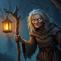 Free online html5 escape games - Terrifying Grandma Cottage Escape