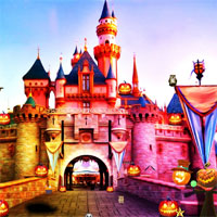Free online html5 games -  Top10NewGames Disneyland Halloween Escape game 