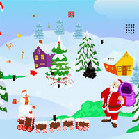 Free online html5 games - AjazGames Escape Giggle Gift Christmas game 