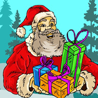 Free online html5 games - G2J Happy Christmas 2021 game 