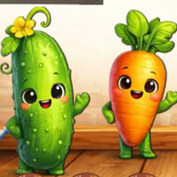 Free online html5 escape games - Find Hidden Veggie Buddy