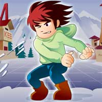 Free online html5 games - Snow Throw game 