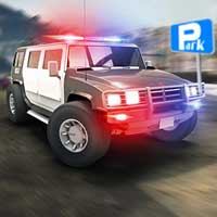 Free online html5 games - Hummer Police Parking Brightestgames game 