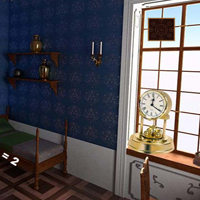 Free online html5 games - Old Blue Room game - Games2rule 