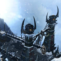 Free online html5 games - EnaGames The Frozen Sleigh-Creepy Castle Escape game 