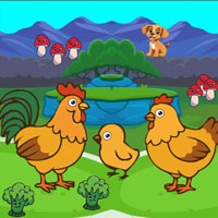 Free online html5 escape games - Wow Feed Hungry Hen Family