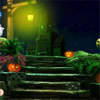 Free online html5 games - Mirchi Green Halloween Ghost game - Games2rule 