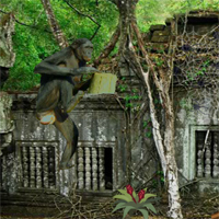 Free online html5 games - Monkey Temple Escape game - Games2rule 