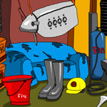 Free online html5 games - Escape From Scrap Yard game 