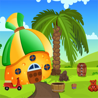 Free online html5 games - Games4king Cat Rescue From Mushroom House game - Games2rule 