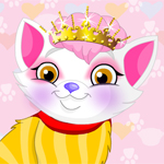 Free online html5 games - Princess Kitten At Barbie Hair Salon game 