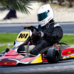 Free online html5 games - Tropical Karting game 