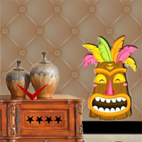 Free online html5 games - 8BGames Tribal Caveman Escape game 