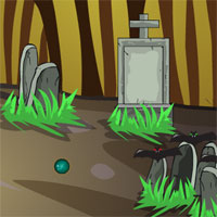 Free online html5 games - GFG Scary Graveyard Escape 5 game 