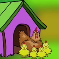 Free online html5 escape games - Family Rescue from Small Purple House