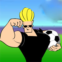 Free online html5 games - Johnny Bravo Soccer Champ game 